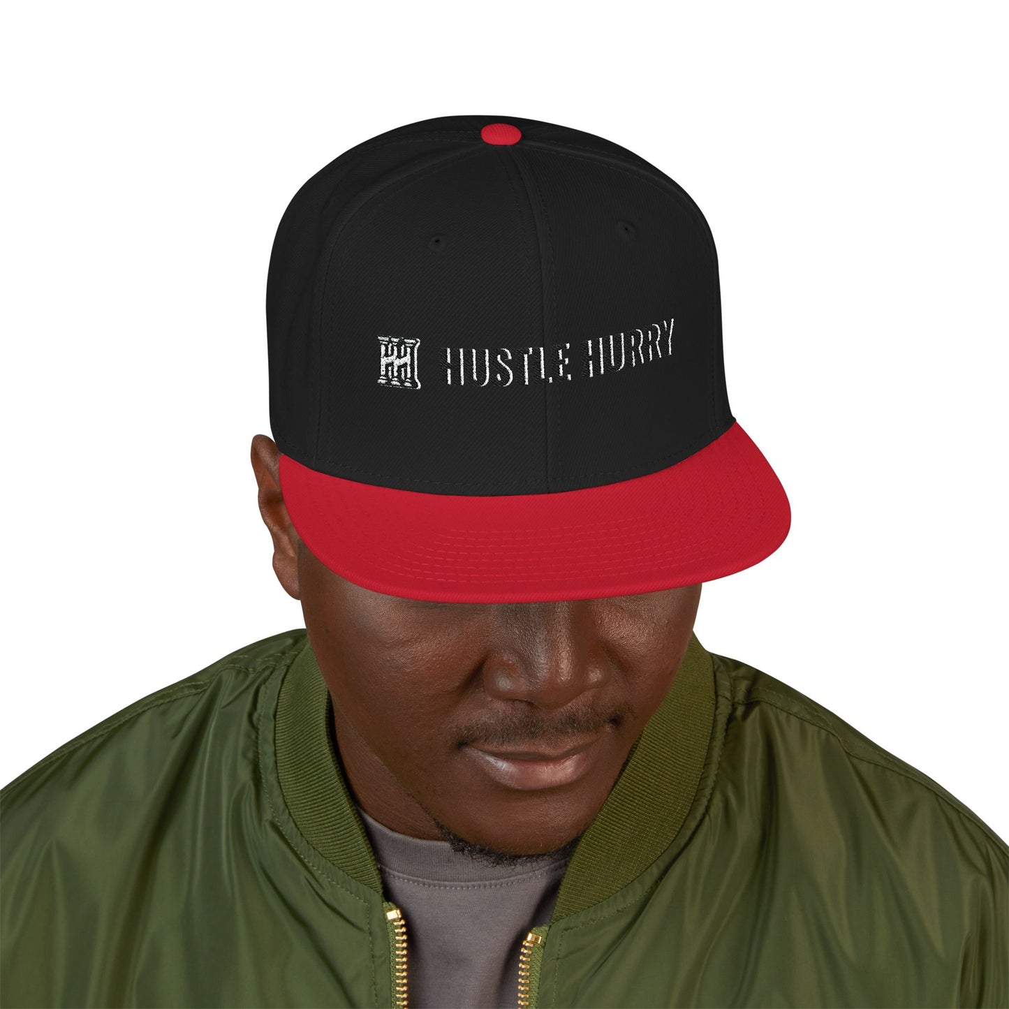 HUSTLE HURRY | Snapback Cap