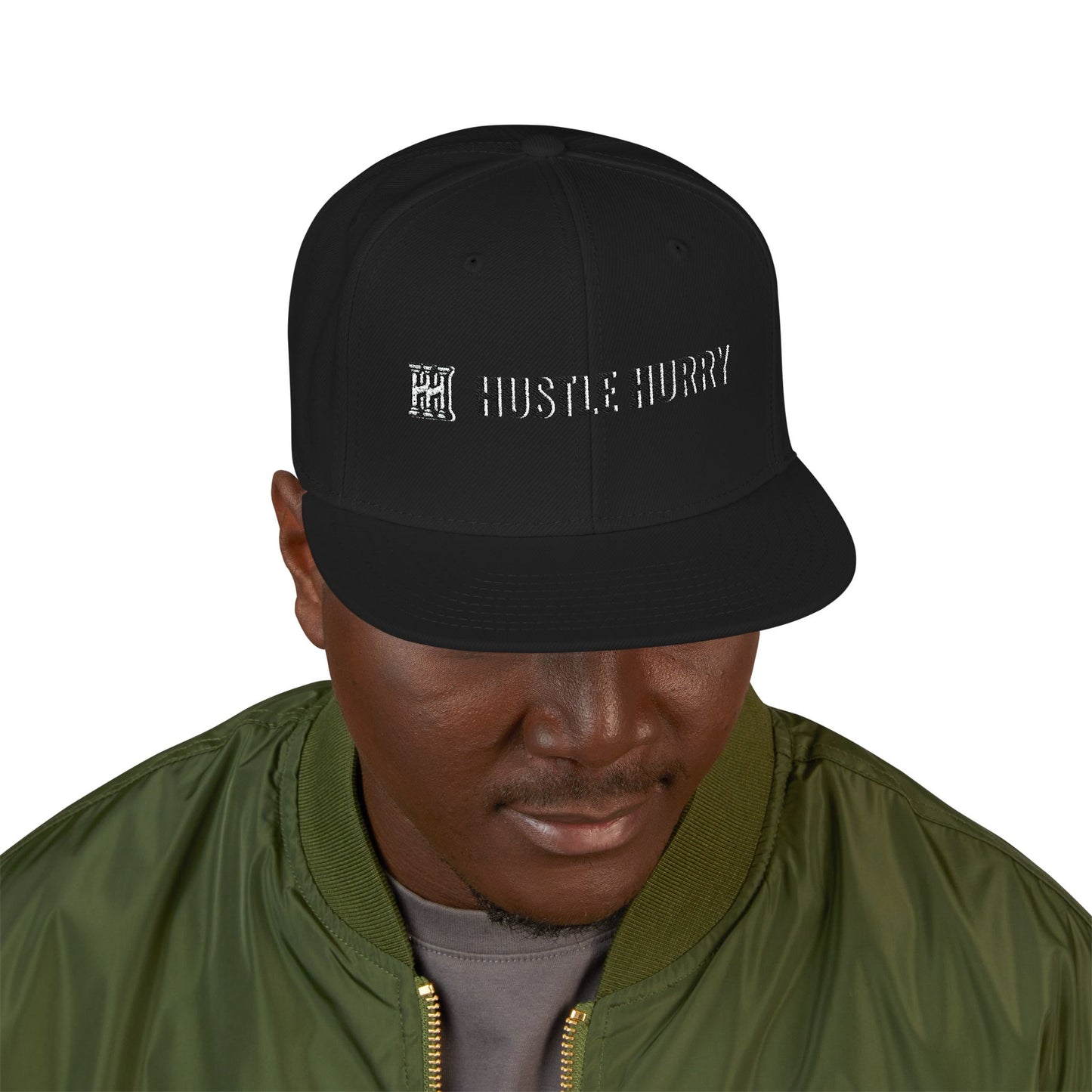 HUSTLE HURRY | Snapback Cap