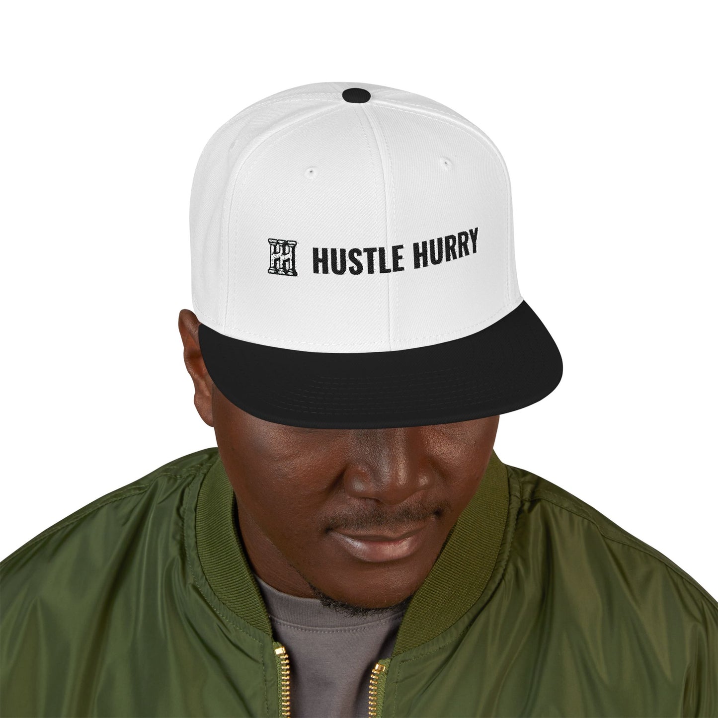 HUSTLE HURRY | Snapback Cap