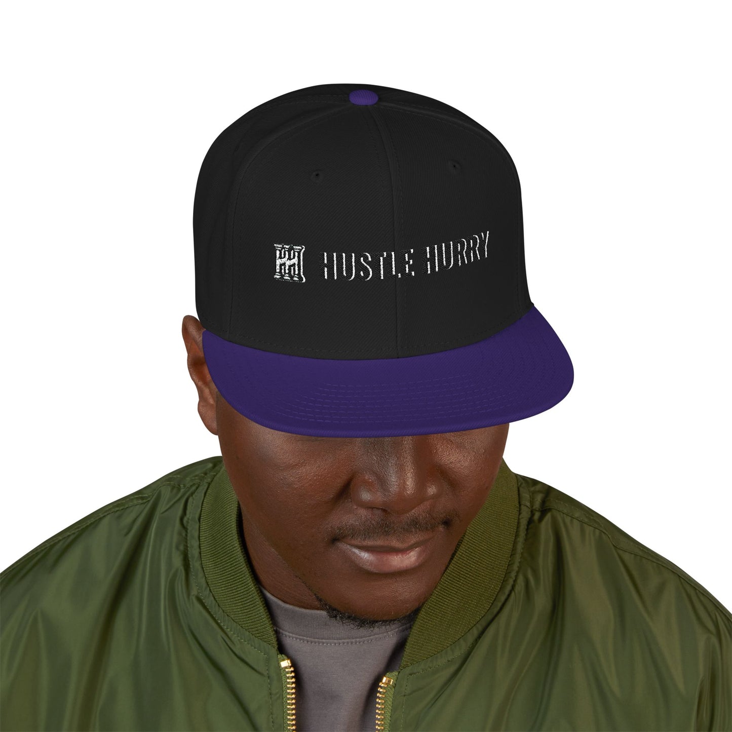 HUSTLE HURRY | Snapback Cap
