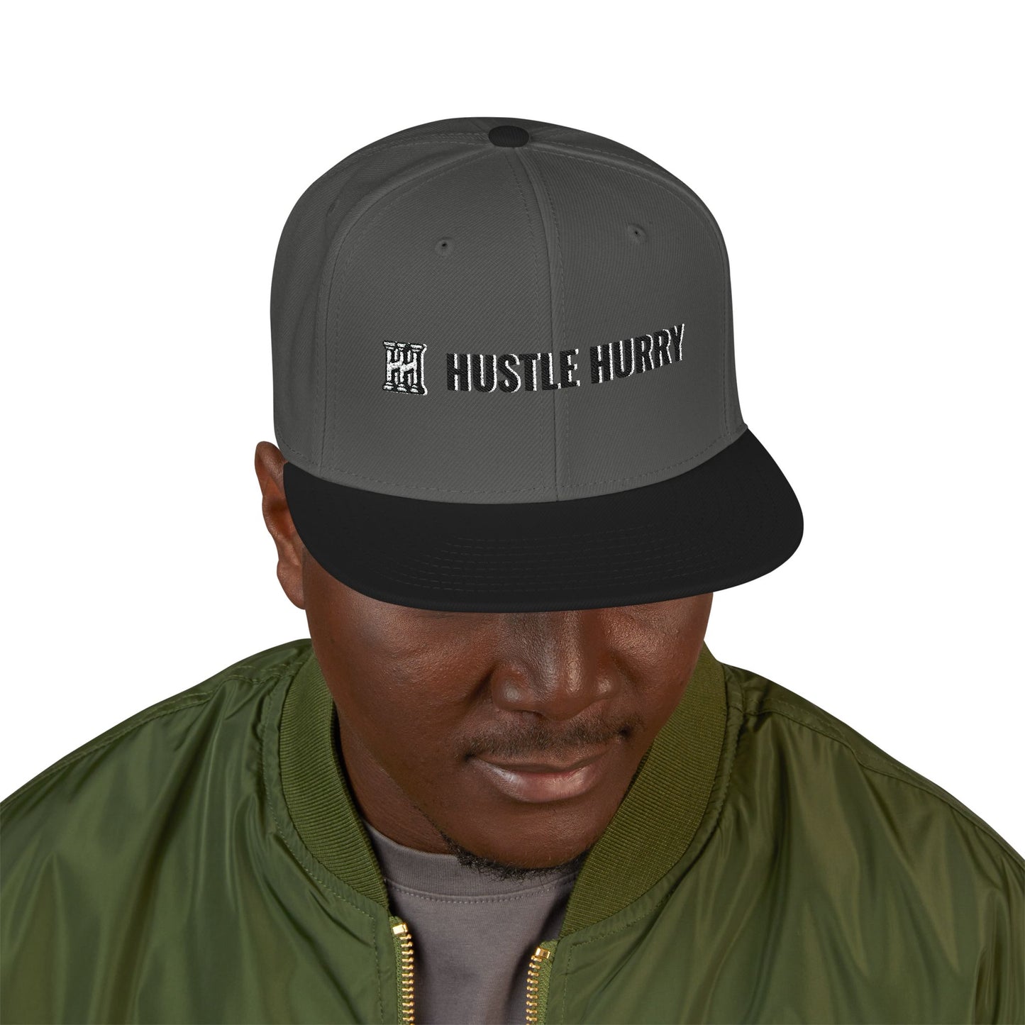 HUSTLE HURRY | Snapback Cap
