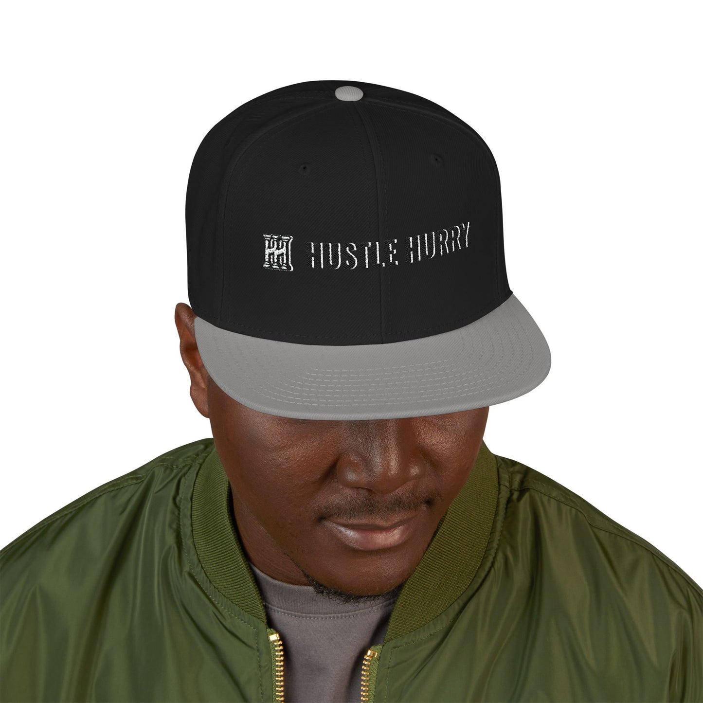 HUSTLE HURRY | Snapback Cap
