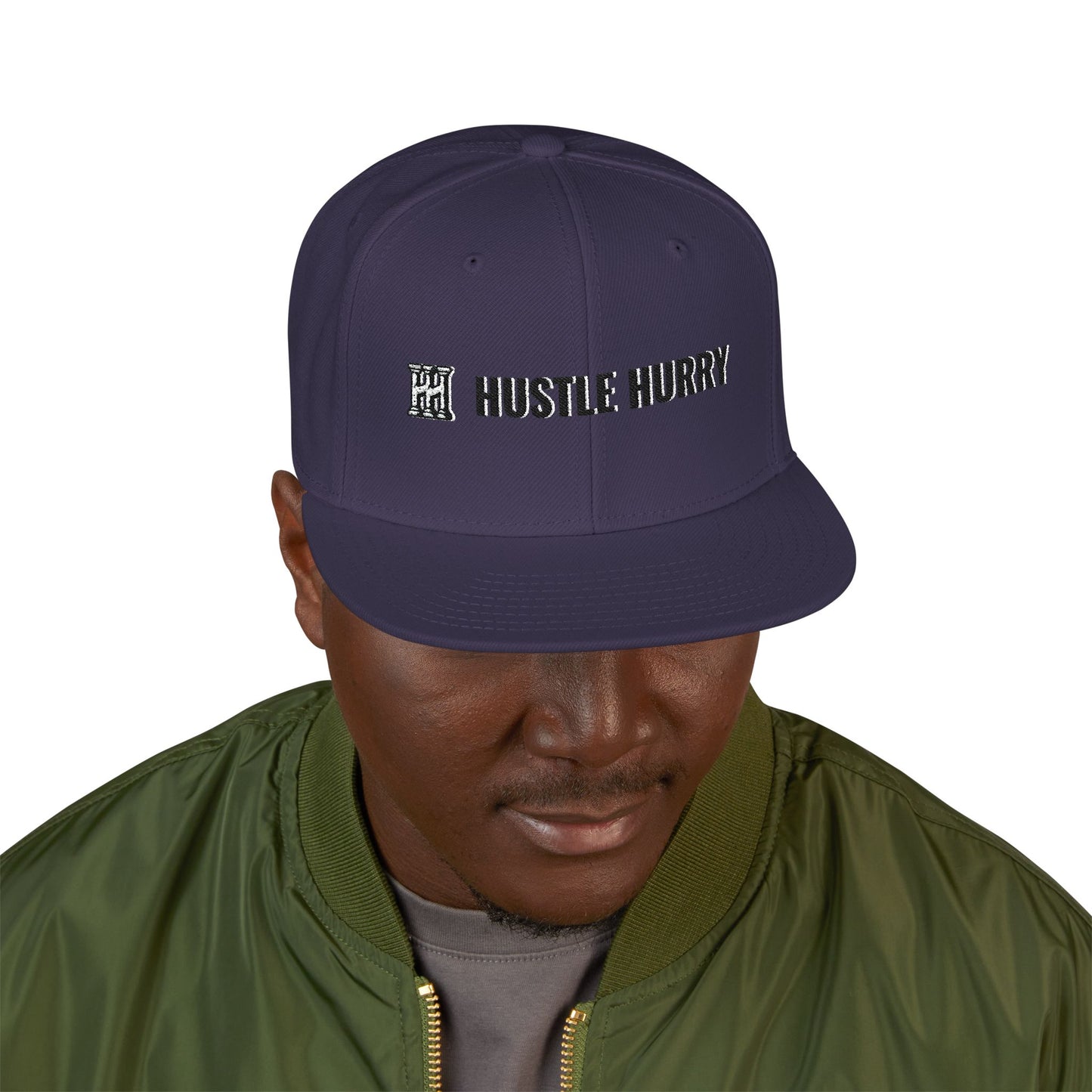 HUSTLE HURRY | Snapback Cap
