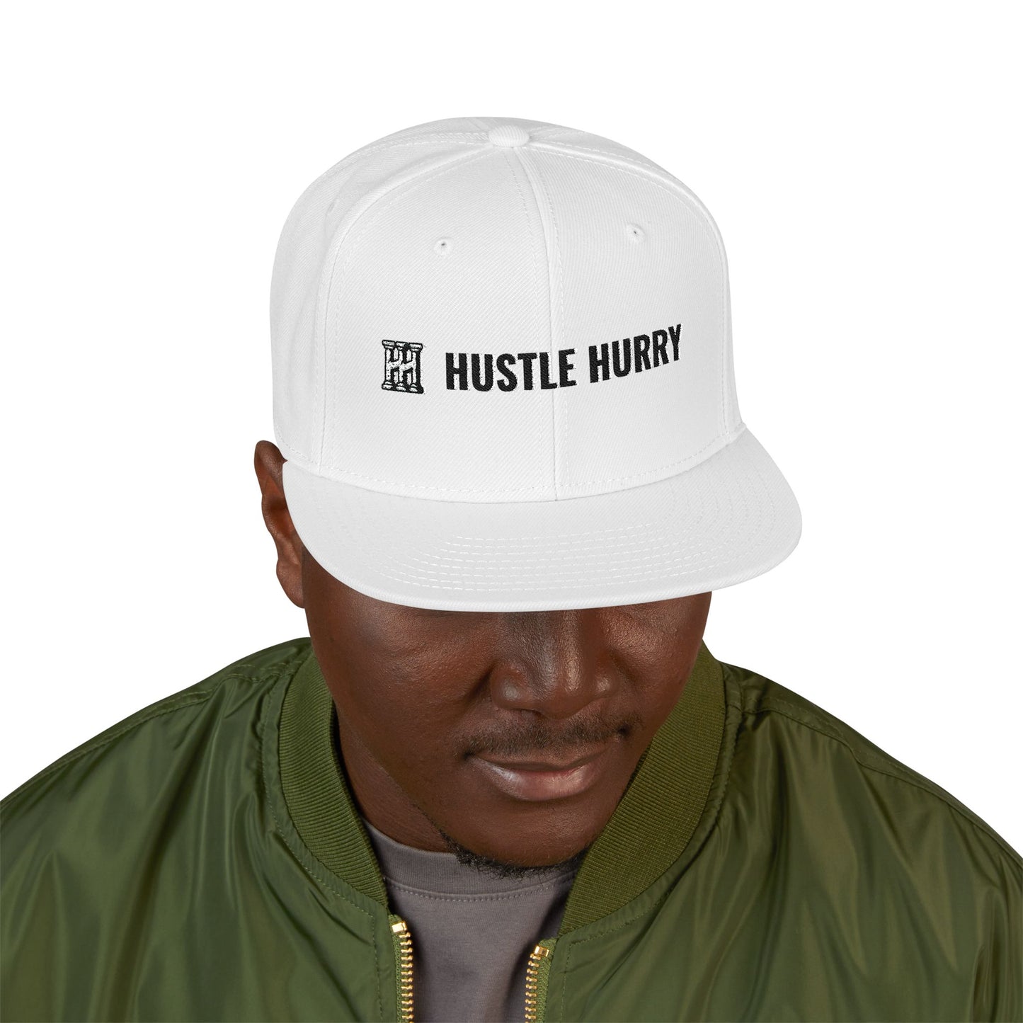 HUSTLE HURRY | Snapback Cap