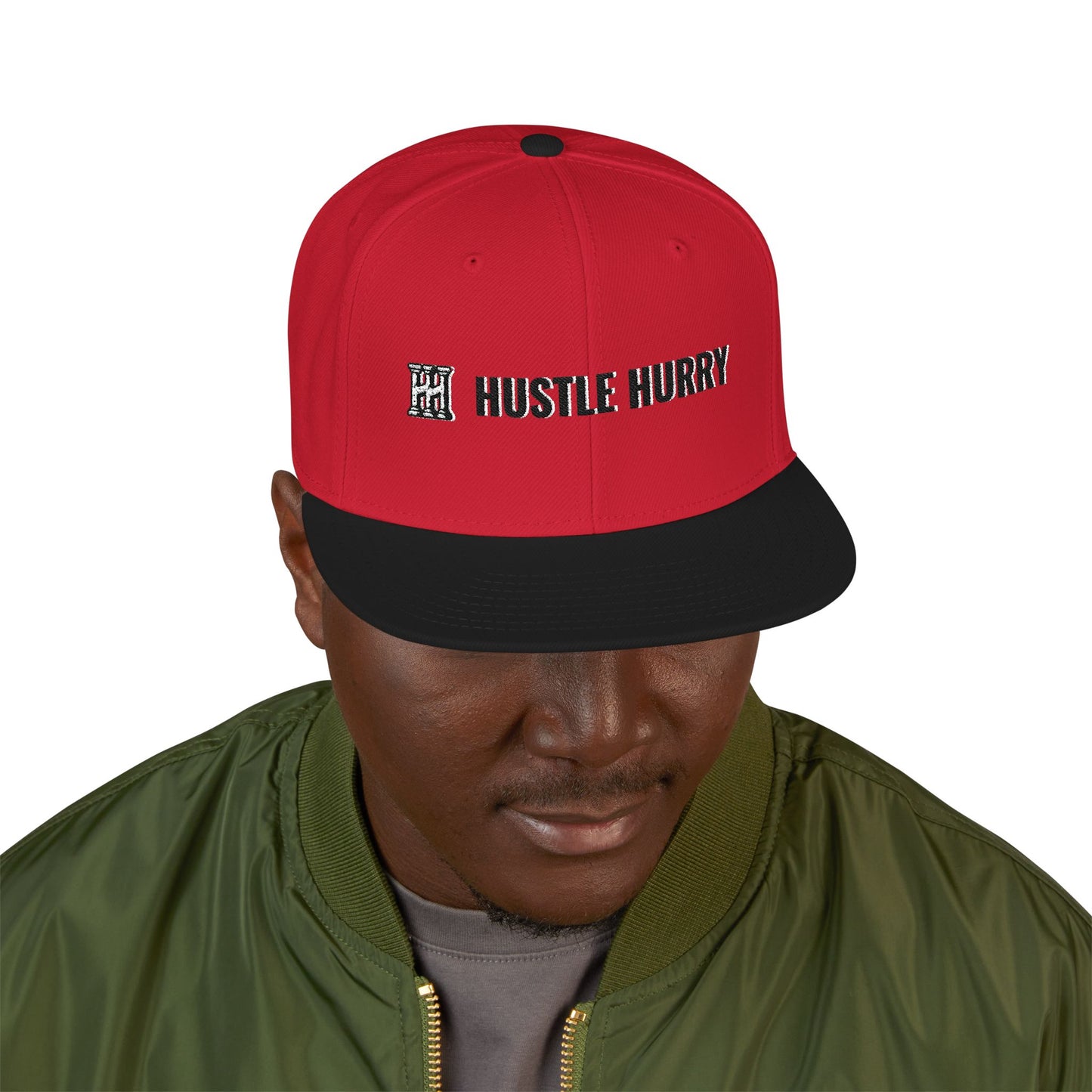 HUSTLE HURRY | Snapback Cap