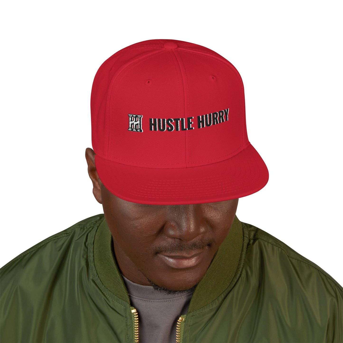 HUSTLE HURRY | Snapback Cap