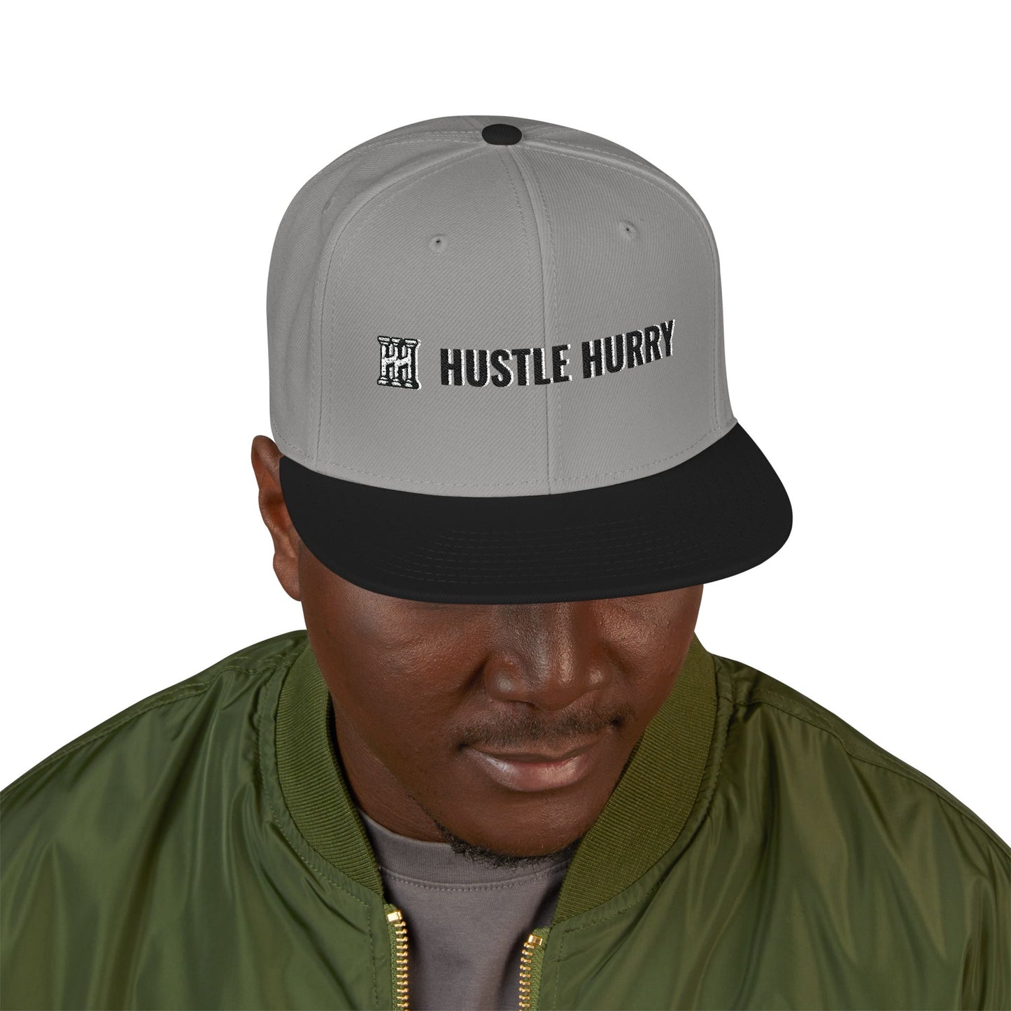 HUSTLE HURRY | Snapback Cap