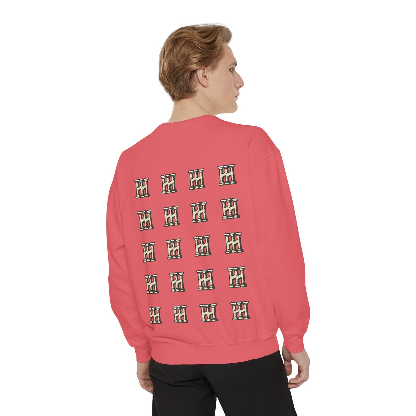 HUSTLE HURRY Sweatshirt, Cozy Garment-Dyed Sweater
