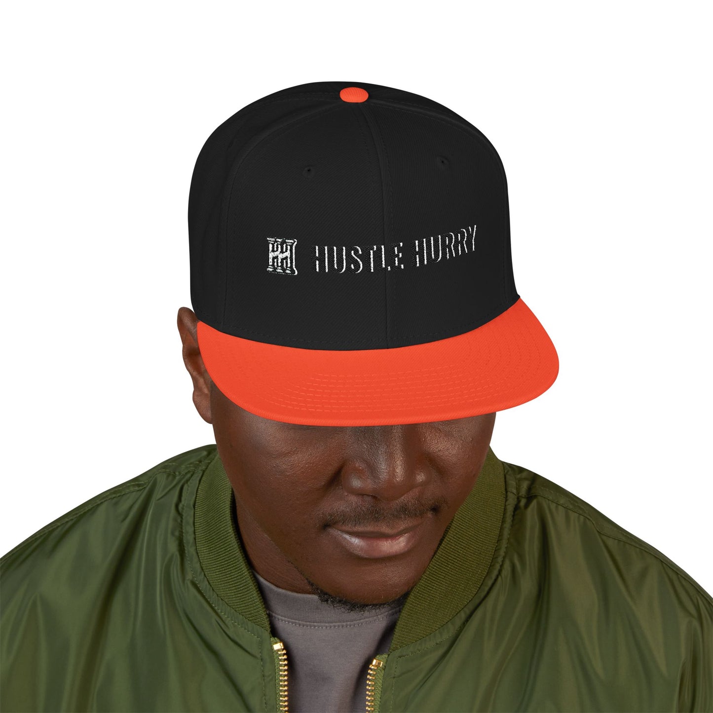 HUSTLE HURRY | Snapback Cap