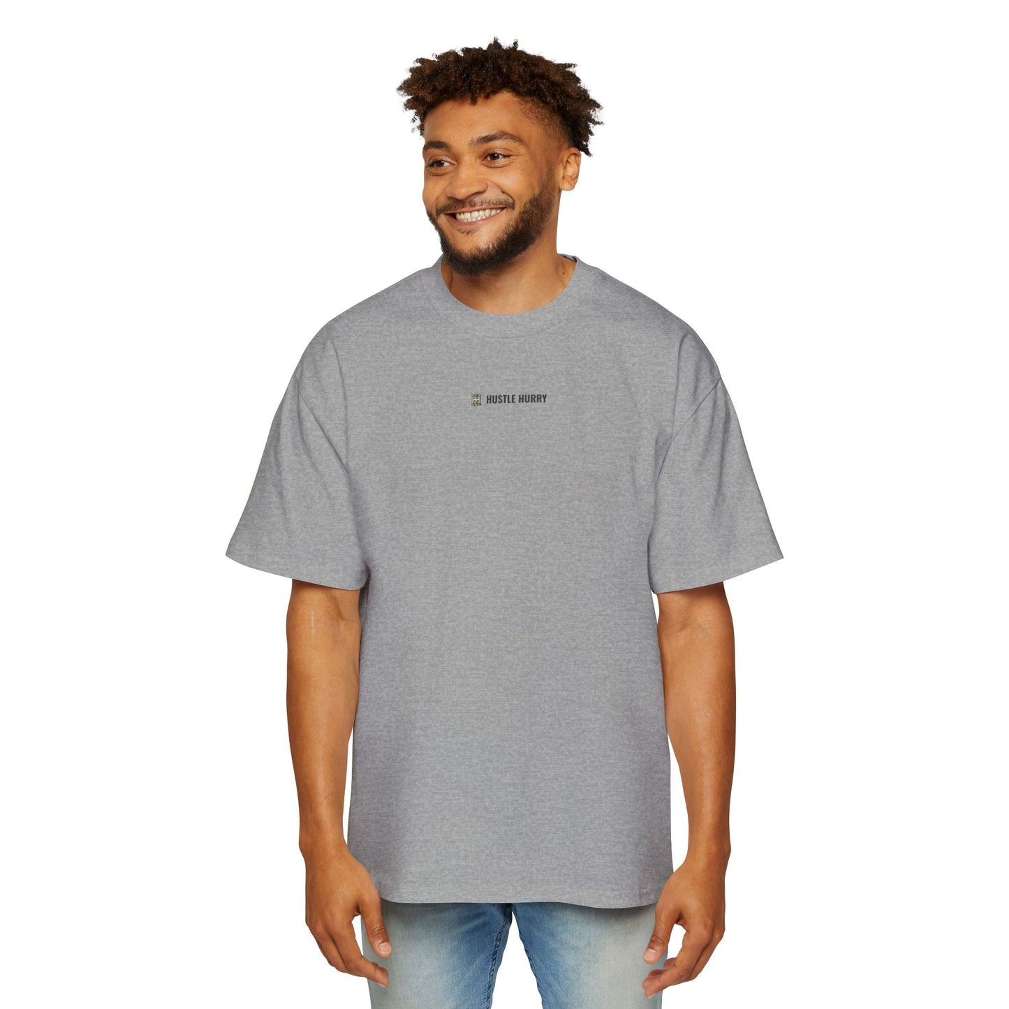 HUSTLE HURRY | Oversized Tee, Relaxed
