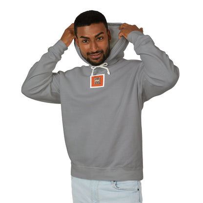 Hustle & Hurry Design, Lightweight Hooded Sweatshirt