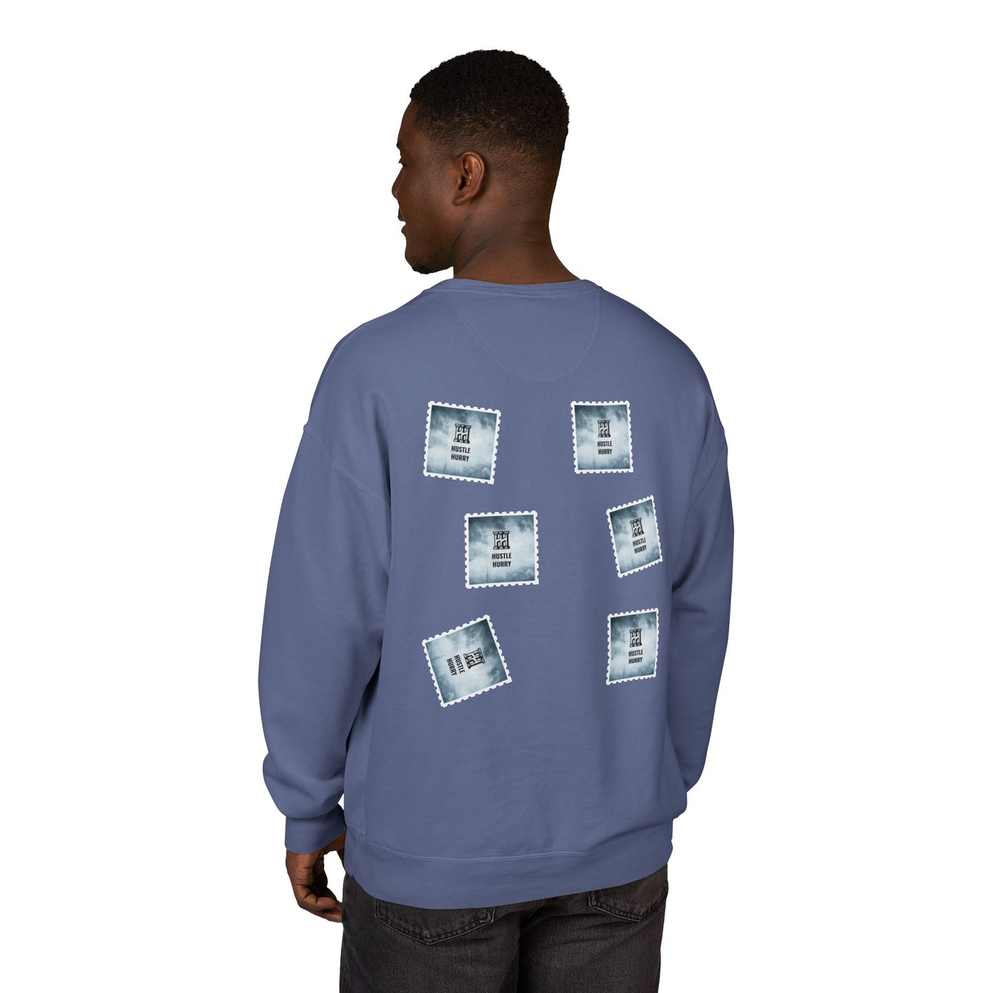 Hustle & Hurry Sweatshirt, Relaxed Style
