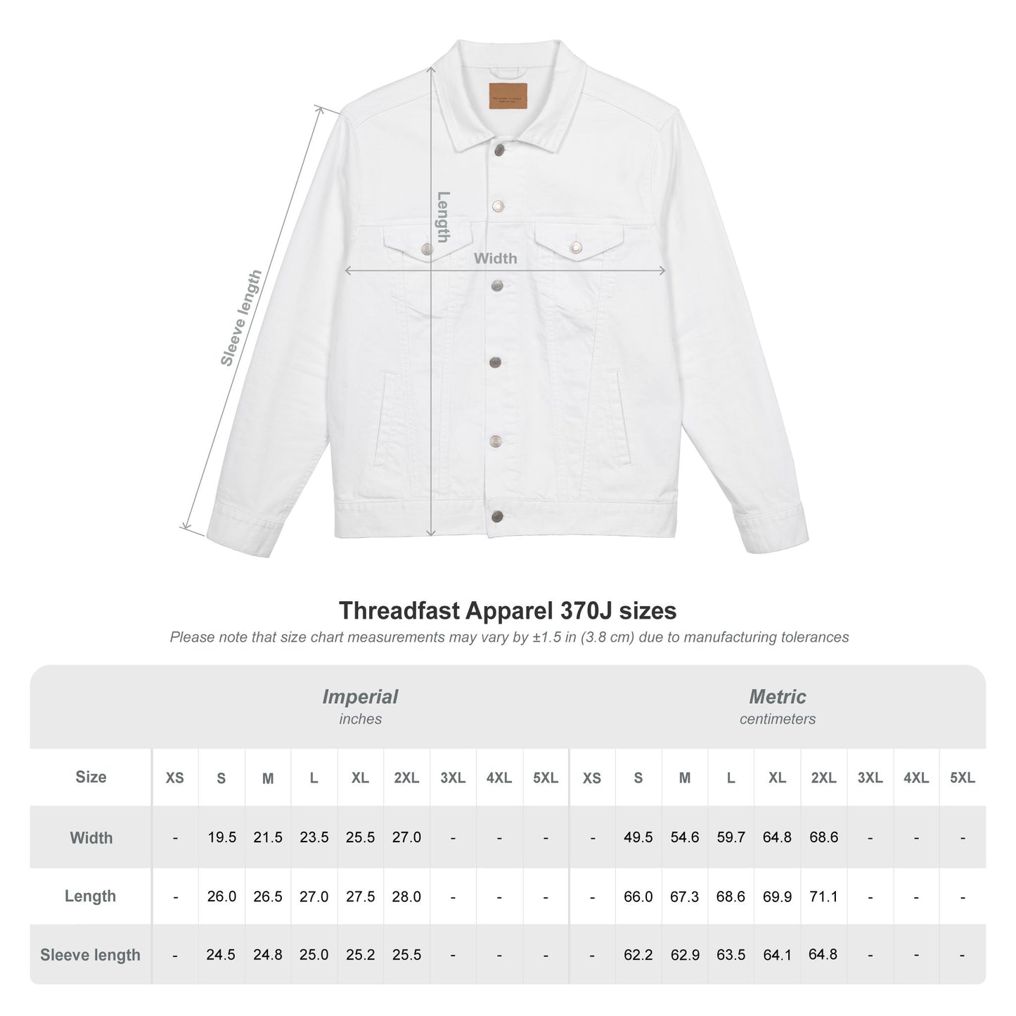 Hustle Hurry Denim Jacket