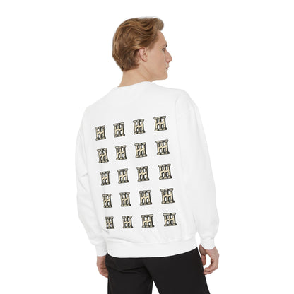 HUSTLE HURRY Sweatshirt, Cozy Garment-Dyed Sweater