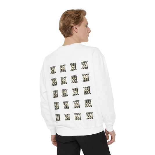 HUSTLE HURRY Sweatshirt, Cozy Garment-Dyed Sweater