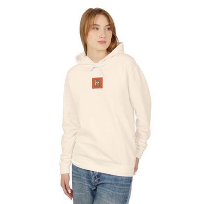 Hustle & Hurry Design, Lightweight Hooded Sweatshirt