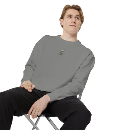 HUSTLE HURRY Sweatshirt, Cozy Garment-Dyed Sweater