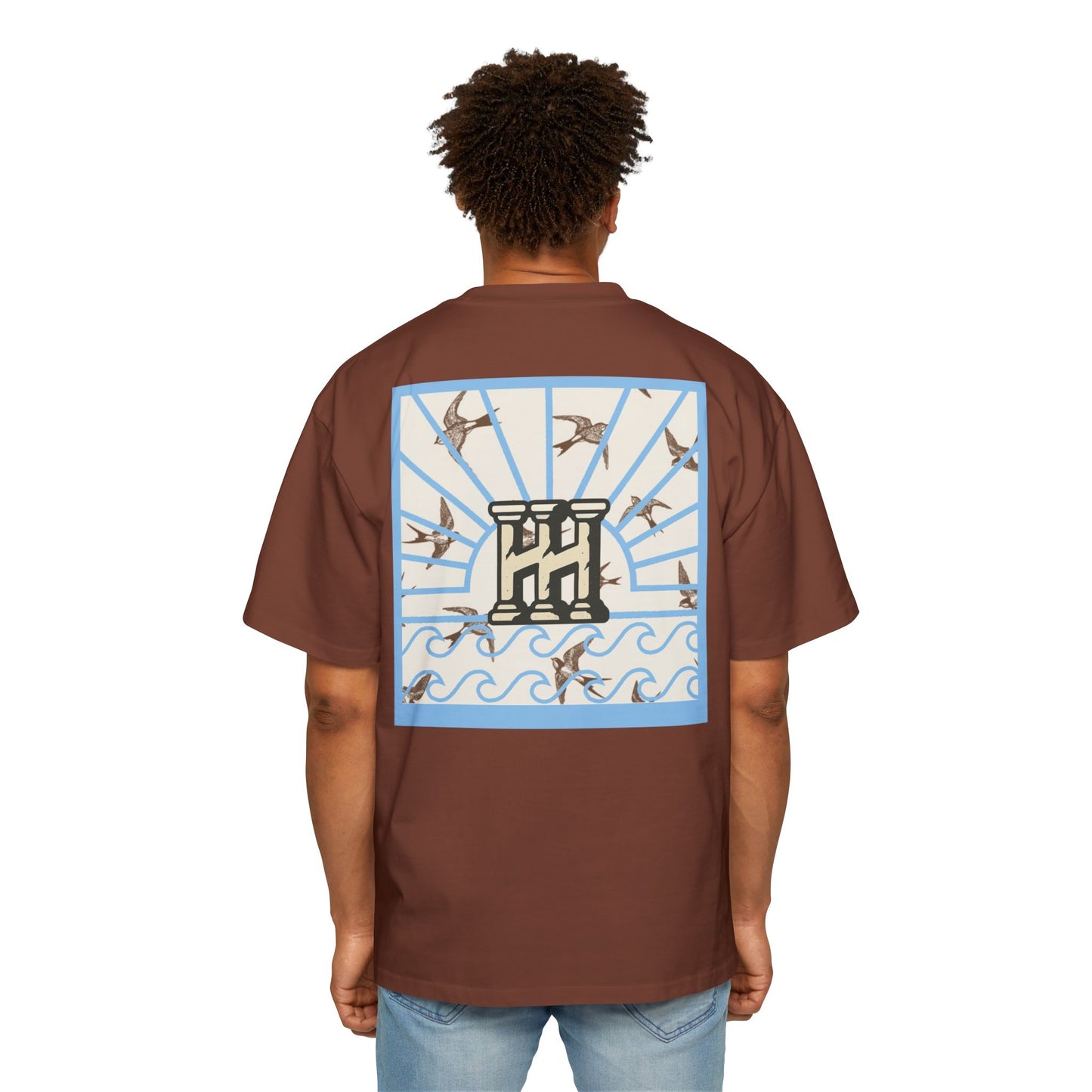 HUSTLE HURRY | Oversized Tee, Relaxed