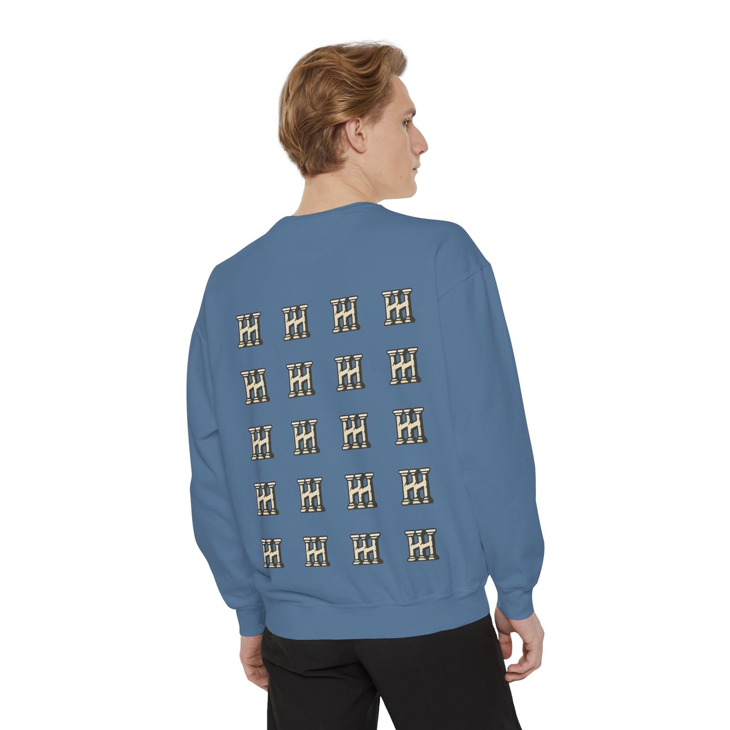 HUSTLE HURRY Sweatshirt, Cozy Garment-Dyed Sweater
