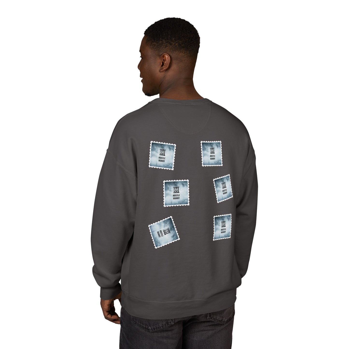 Hustle & Hurry Sweatshirt, Relaxed Style