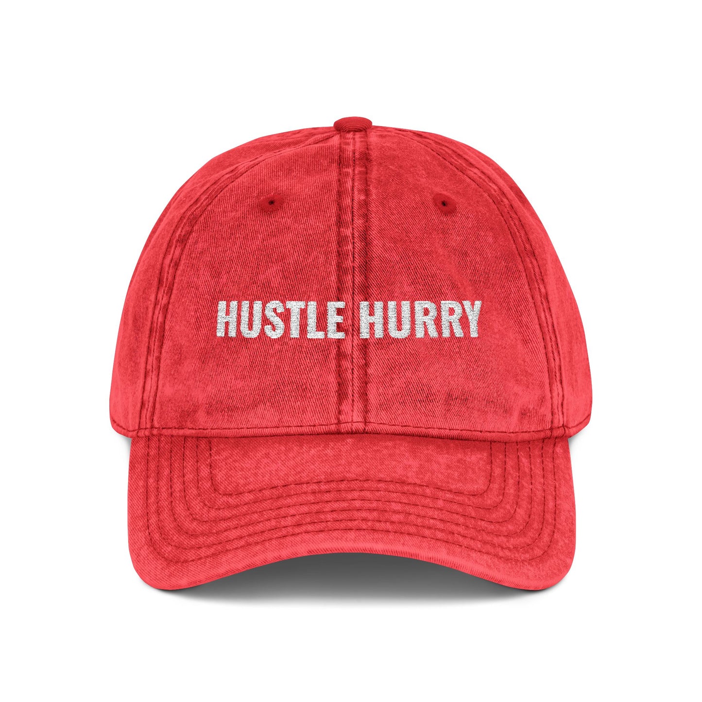 Hustle Hurry | Vintage Embroidered Cap