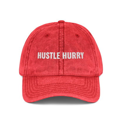 Hustle Hurry | Vintage Embroidered Cap