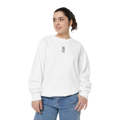 HUSTLE HURRY Sweatshirt, Cozy Garment-Dyed Sweater