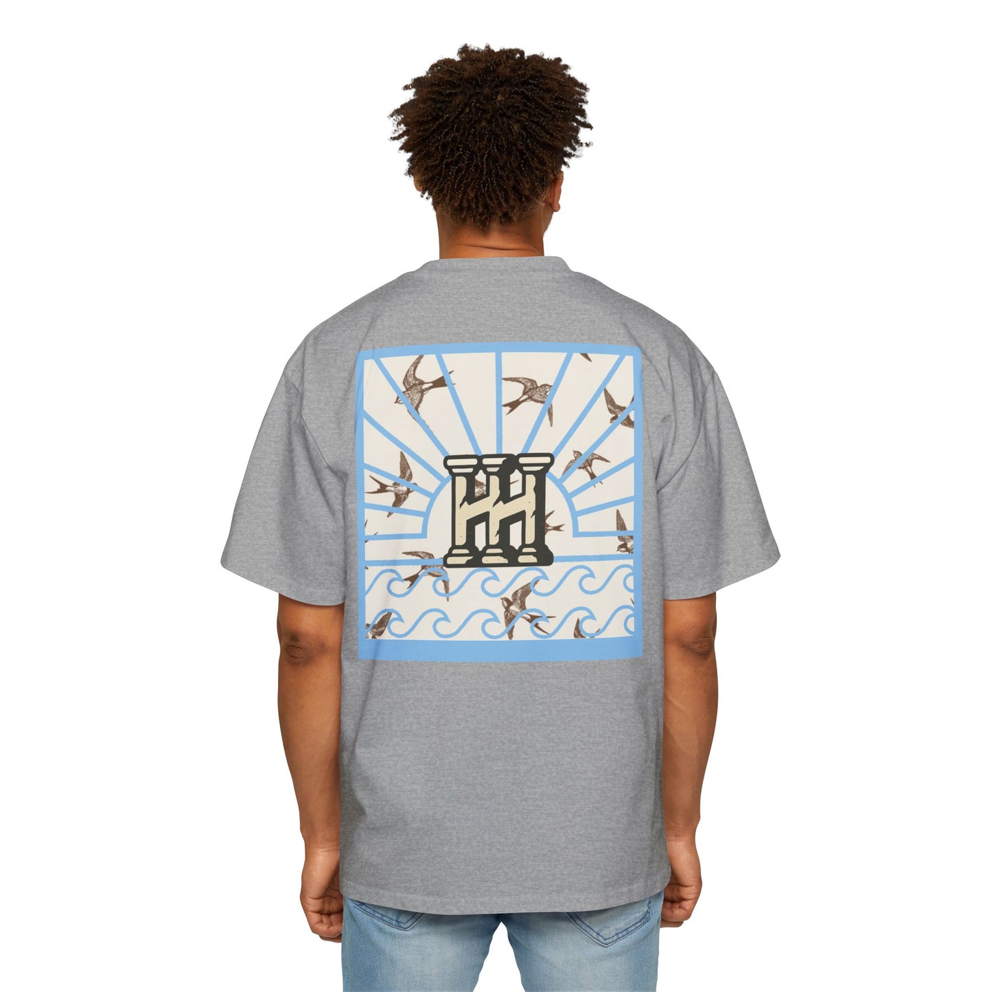HUSTLE HURRY | Oversized Tee, Relaxed