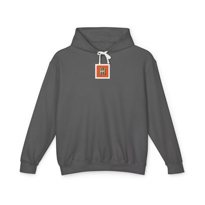 Hustle & Hurry Design, Lightweight Hooded Sweatshirt