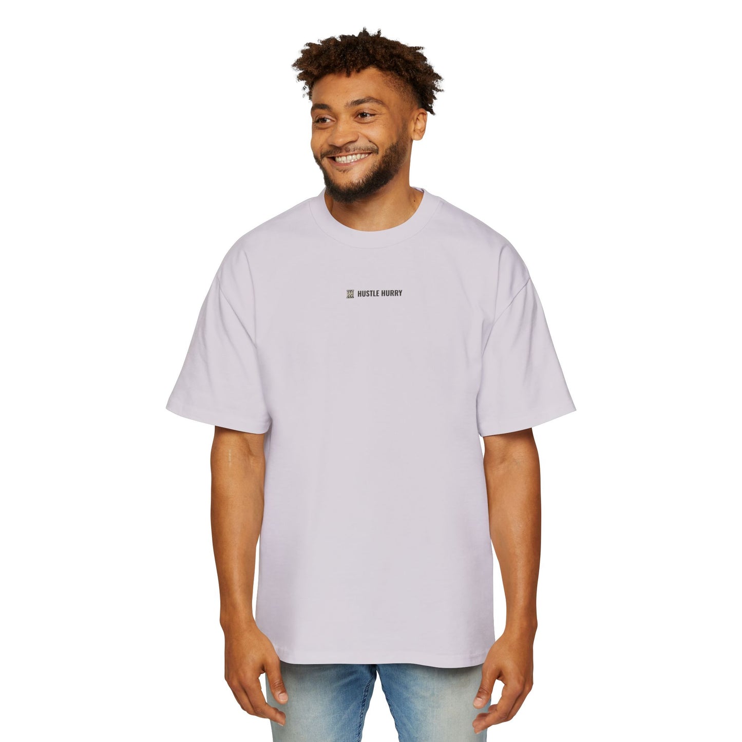 HUSTLE HURRY | Oversized Tee, Relaxed