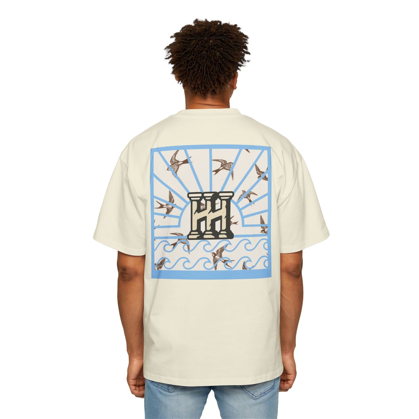 HUSTLE HURRY | Oversized Tee, Relaxed