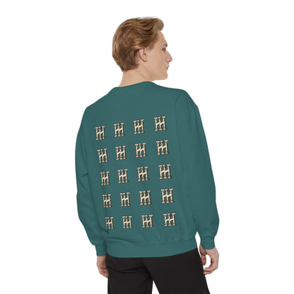 HUSTLE HURRY Sweatshirt, Cozy Garment-Dyed Sweater