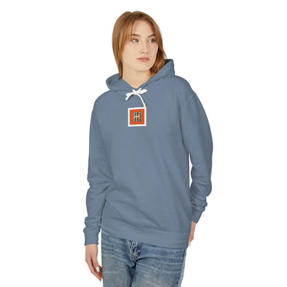 Hustle & Hurry Design, Lightweight Hooded Sweatshirt