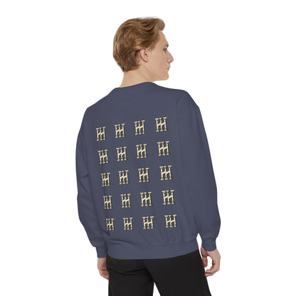 HUSTLE HURRY Sweatshirt, Cozy Garment-Dyed Sweater