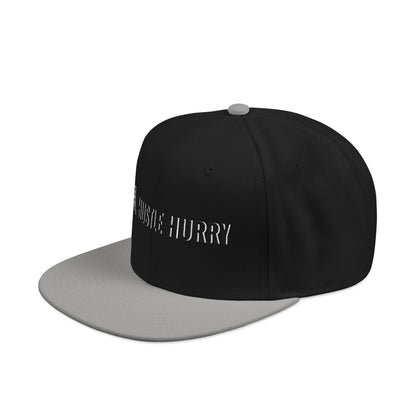 HUSTLE HURRY | Snapback Cap