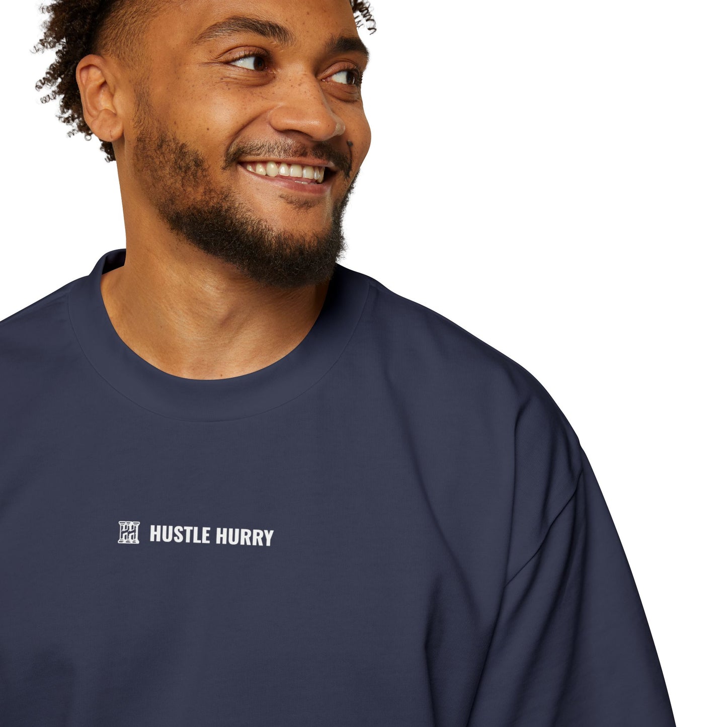 HUSTLE HURRY | Oversized Tee, Relaxed