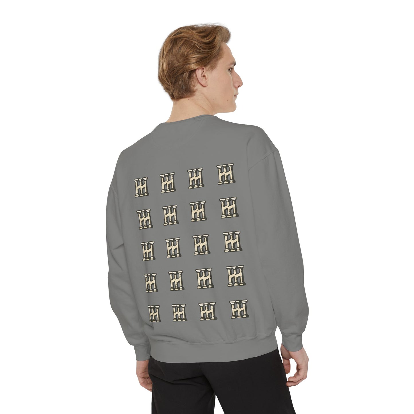 HUSTLE HURRY Sweatshirt, Cozy Garment-Dyed Sweater
