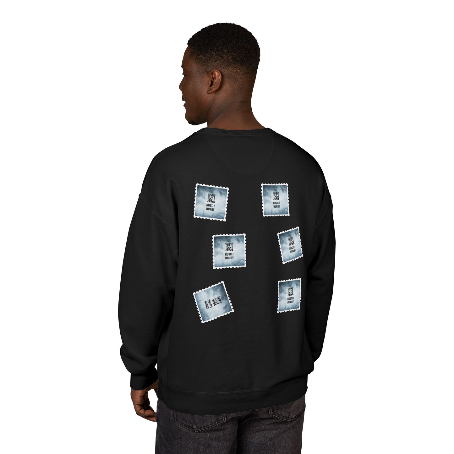 Hustle & Hurry Sweatshirt, Relaxed Style