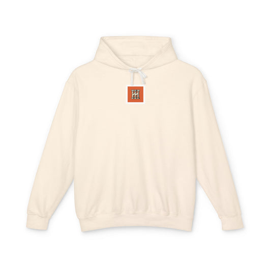 Hustle & Hurry Design, Lightweight Hooded Sweatshirt
