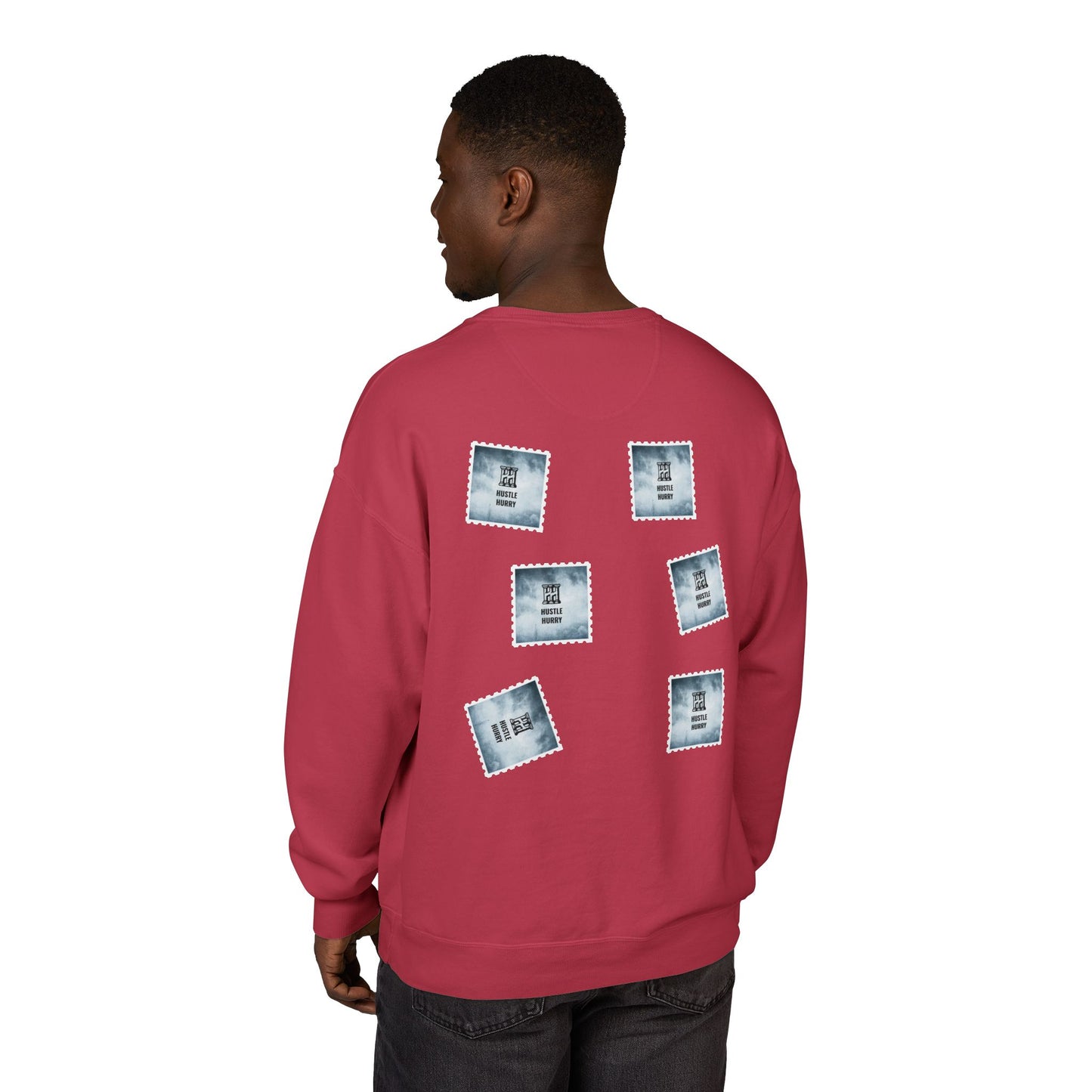 Hustle & Hurry Sweatshirt, Relaxed Style