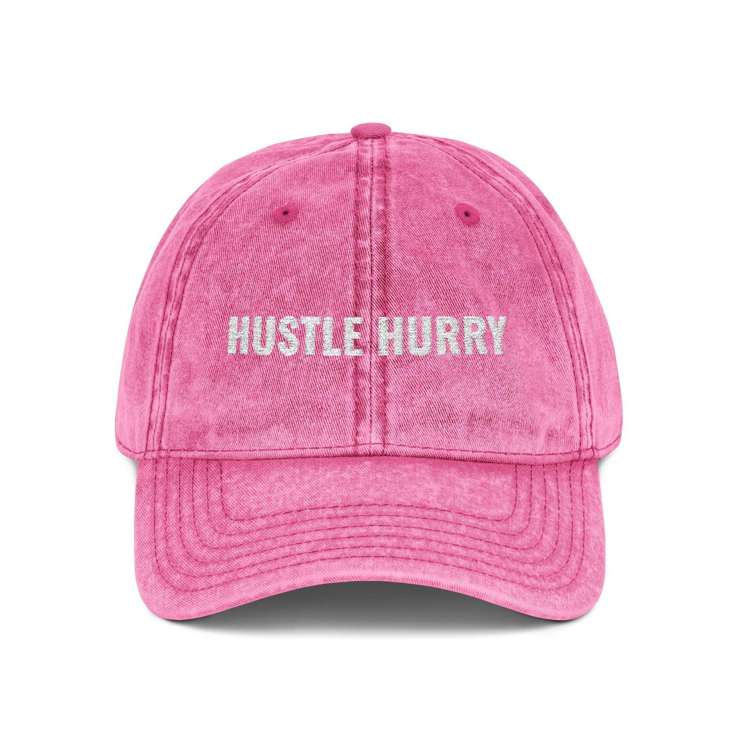 Hustle Hurry | Vintage Embroidered Cap