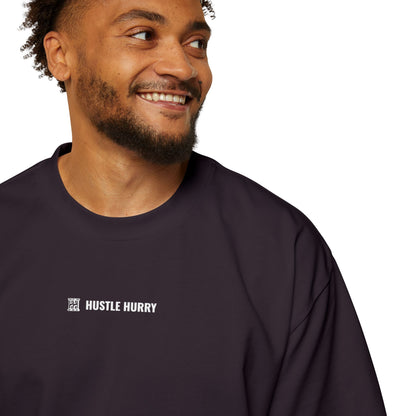 HUSTLE HURRY | Oversized Tee, Relaxed