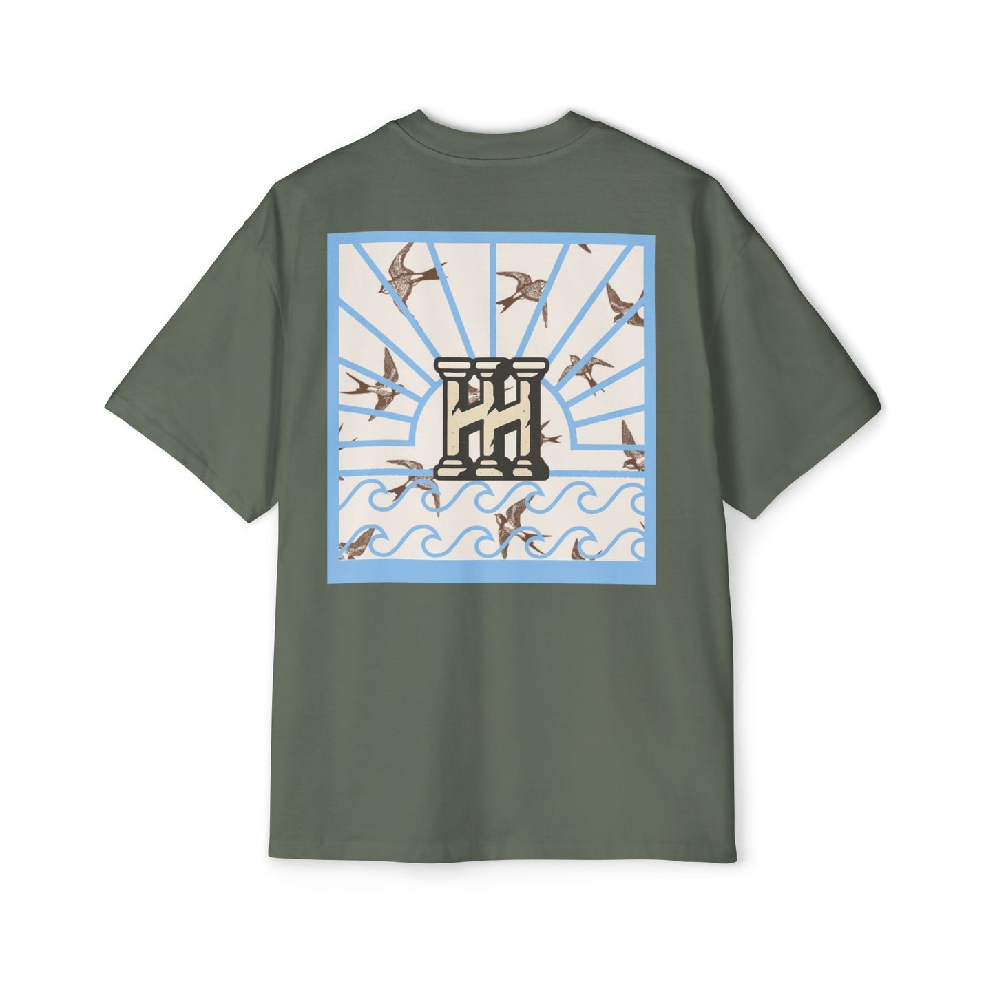 HUSTLE HURRY | Oversized Tee, Relaxed