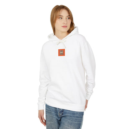 Hustle & Hurry Design, Lightweight Hooded Sweatshirt