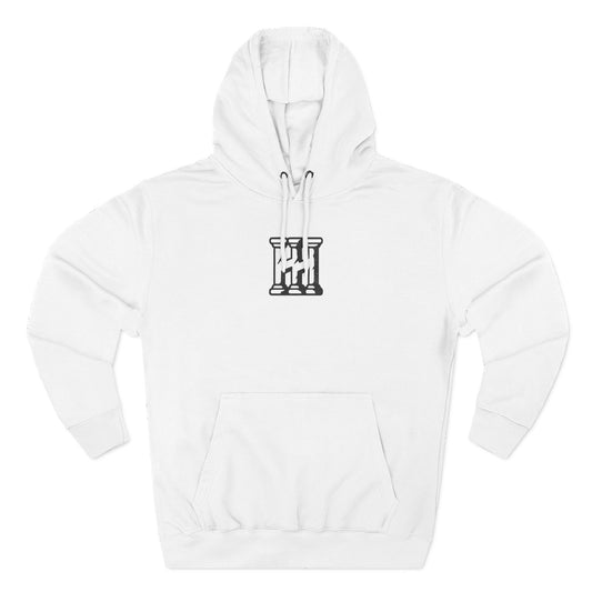 Three-Panel Fleece Hoodie