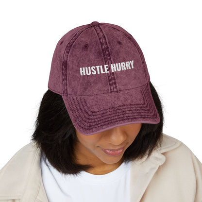 Hustle Hurry | Vintage Embroidered Cap