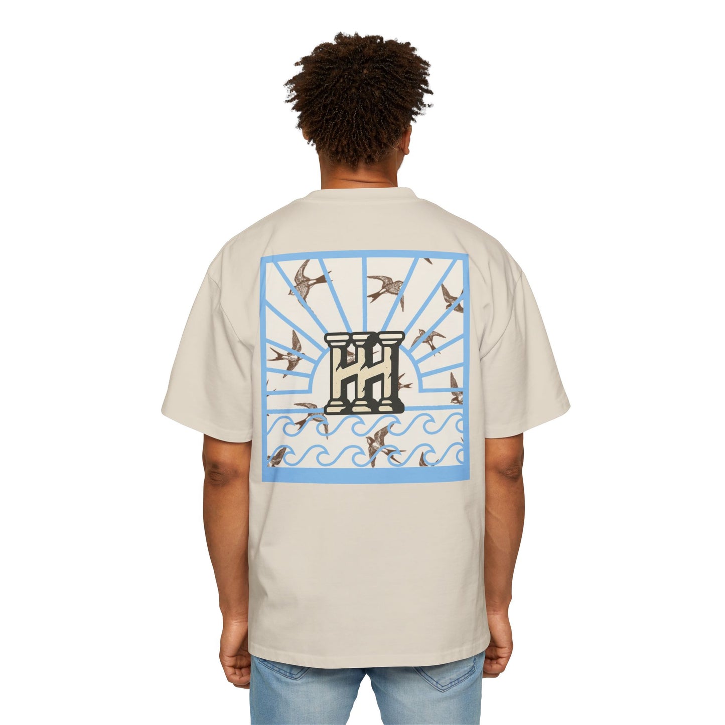 HUSTLE HURRY | Oversized Tee, Relaxed