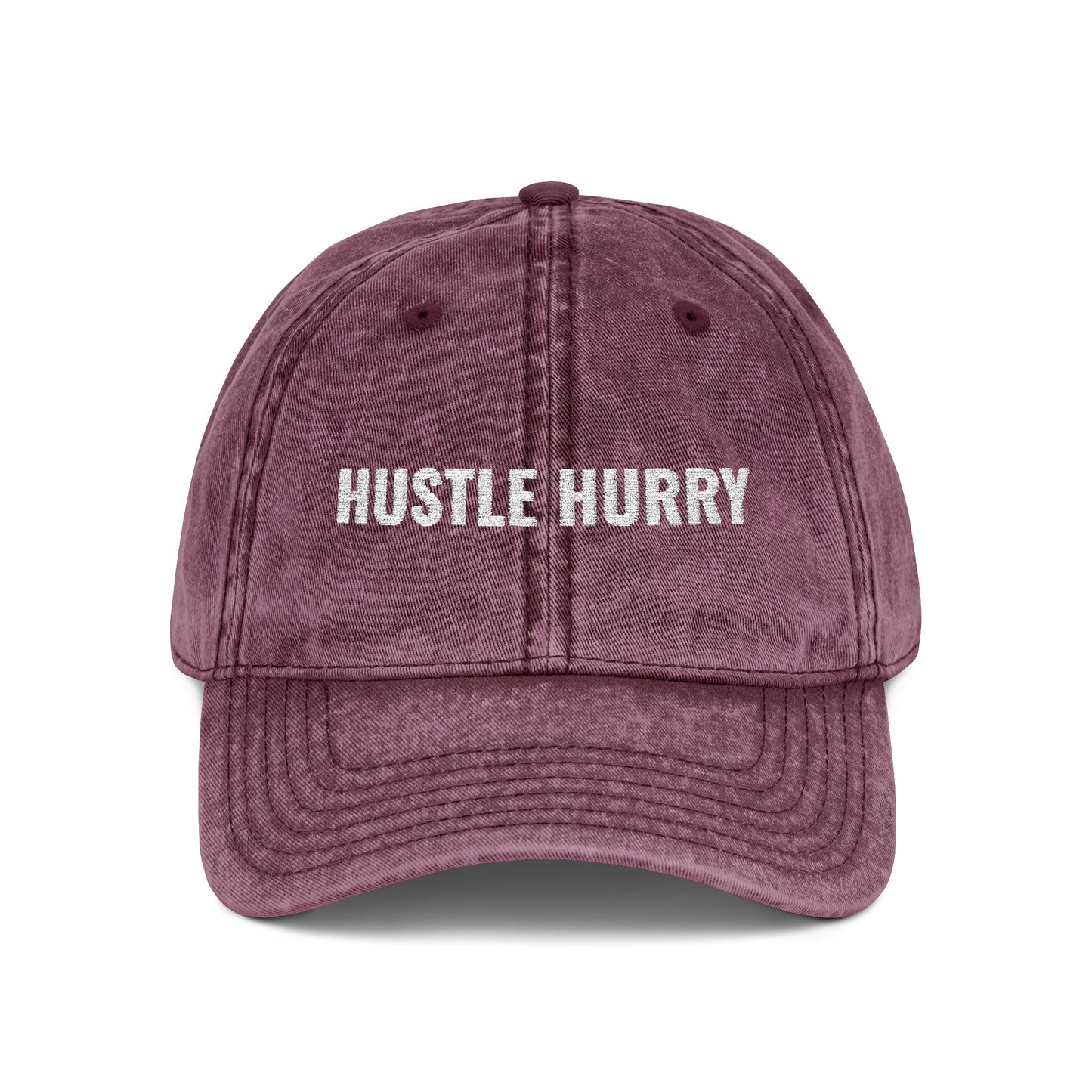 Hustle Hurry | Vintage Embroidered Cap