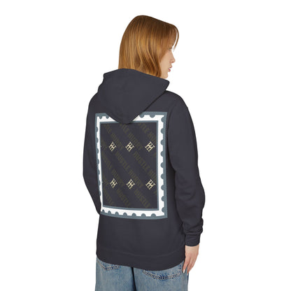 Hustle & Hurry Design, Lightweight Hooded Sweatshirt
