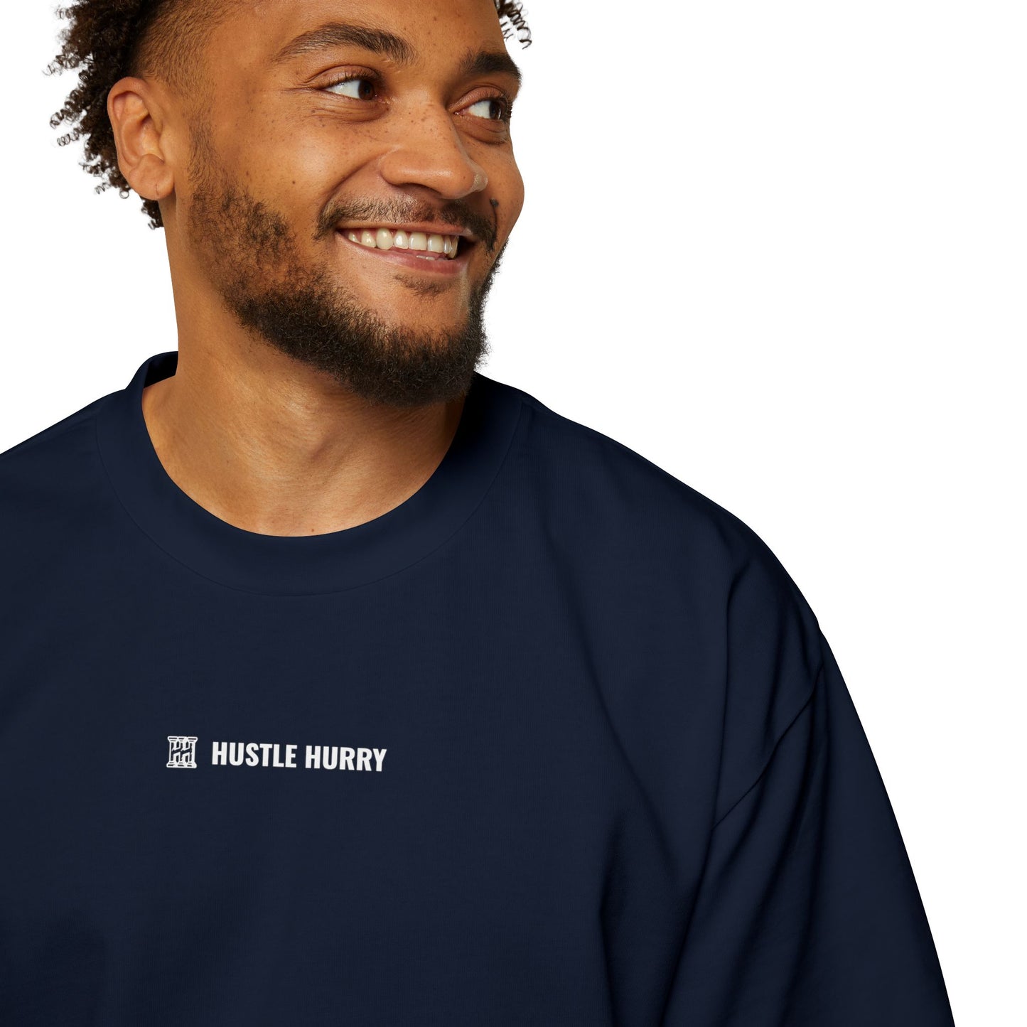 HUSTLE HURRY | Oversized Tee, Relaxed
